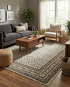Soho Elegance Collection Area Rug -  Mercer (Beige) Rectangle Beige  lifestyle 20