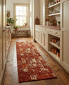 Autumn Meadow Collection Area Rug -  Harvesthill Runner Terracotta  lifestyle 58