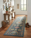 Coastal Terrace Collection Area Rug -  Dunes Runner Navy Blue  lifestyle 41