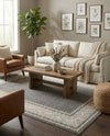 Soho Elegance Collection Area Rug -  Mercer (Gray) Rectangle Gray  lifestyle 19