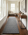 Woolen Sphere Collection Area Rug - Orbsburg (Gray) Runner Gray  lifestyle 25