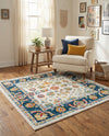Adriana Terrace Collection Area Rug -  Positano (Multi) Square Multi  lifestyle 36