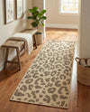 Sahara Sands Collection Area Rug -  Buto Runner Natural  lifestyle 66