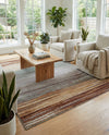Urban Terrace Collection Area Rug -  Corsica Rectangle Multi  lifestyle 18