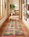 Coastal Terrace Collection Area Rug -  Harbor Runner Multi  lifestyle 49