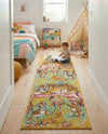 Wonder Tykes Collection Area Rug -  Groove Runner Multi  lifestyle 51