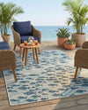 Seaside Haven Rugs Collection Area Rug -  Harbor Rectangle Blue  lifestyle 26