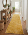 Bloomsbury Elegance Collection Area Rug -  Kensington (Yellow) Runner Yellow  lifestyle 60
