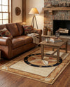 Frontier Trails Collection Area Rug - Redwood Rectangle Ivory Brown  lifestyle 12