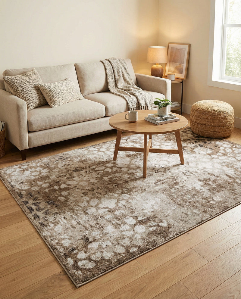 Riviera Elegance Collection Area Rug -  Vence Rectangle Brown  lifestyle 17
