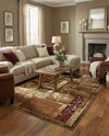 Bistro Lounge Collection Area Rug -  Affogato Rectangle Beige  lifestyle 40