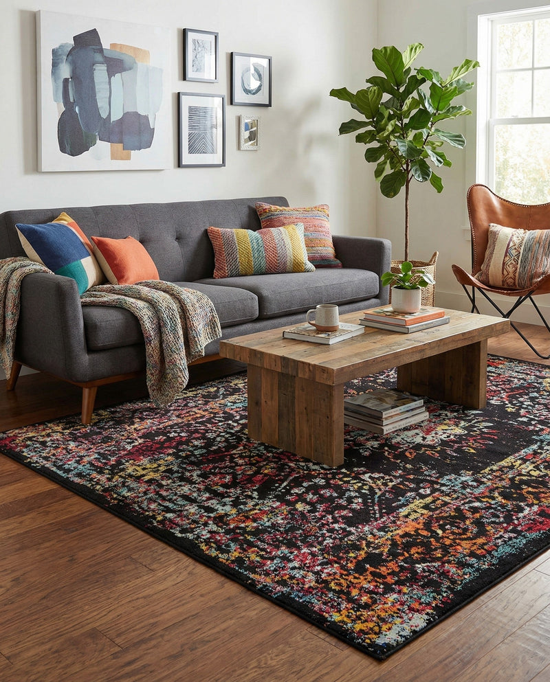 Brighton Terrace Collection Area Rug -  Withdean Rectangle Multi  lifestyle 11