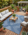 Urban Terrace Collection Area Rug -  Chelsea (Blue) Rectangle Blue  lifestyle 15