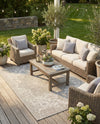 Urban Oasis Rugs Collection Area Rug -  Penthouse (Gray) Rectangle Gray  lifestyle 30