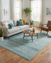Metro Heights Collection Area Rug -  Yorkville Rectangle Turquoise  lifestyle 19