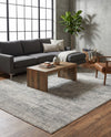 Bloomsbury Elegance Collection Area Rug -  Pimlico Rectangle Gray  lifestyle 22