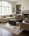 Sanctuary Retreat Collection Area Rug - Haven Rectangle Chocolate Brown  lifestyle 37