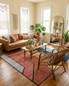 Marrakech Mosaic Collection Area Rug -  Agadir Rectangle Multi  lifestyle 19