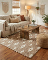 Sienna Collection Area Rug - Umbria Rectangle Caramel and Ivory  lifestyle 64