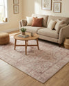 Heritage Elegance Collection Area Rug -  Windsor (Beige) Rectangle Beige  lifestyle 5