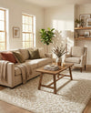 Andes Summit Collection Area Rug -  Pichincha Rectangle Snow White  lifestyle 9