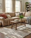 Sienna Collection Area Rug -  Veneto Rectangle Cloud Gray  lifestyle 36