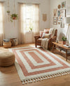 Sahara Chic Collection Area Rug -  Casablanca Rectangle Pink  lifestyle 49