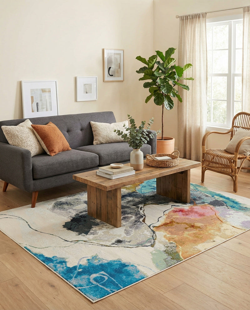 Urban Terrace Collection Area Rug -  Arbor Rectangle Multi  lifestyle 10