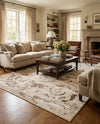 Bloomsbury Elegance Collection Area Rug - Mayfair Rectangle Beige  lifestyle 68