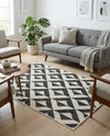 Urban Oasis Rugs Collection Area Rug -  Highrise (Charcoal Gray) Rectangle Charcoal Gray  lifestyle 3