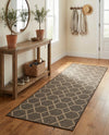 Sahara Sands Collection Area Rug -  Faiyum Runner Brown  lifestyle 73