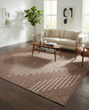 Urban Terrace Collection Area Rug -  Chelsea (Brown) Square Brown  lifestyle 18