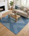 Urban Terrace Collection Area Rug -  Chelsea (Blue) Rectangle Blue  lifestyle 23
