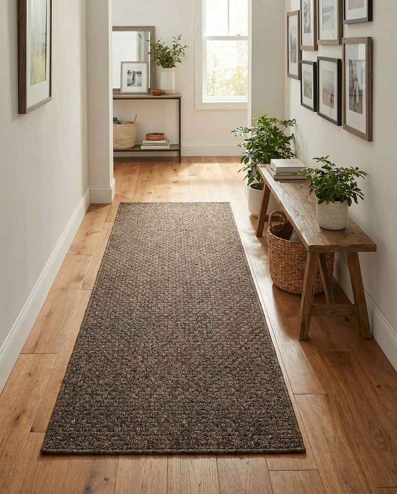 Sahara Sands Collection Area Rug -  Rosetta Runner Brown  lifestyle 63