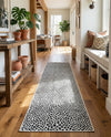 Urban Oasis Rugs Collection Area Rug -  Terrace (Black) Runner Black  lifestyle 33