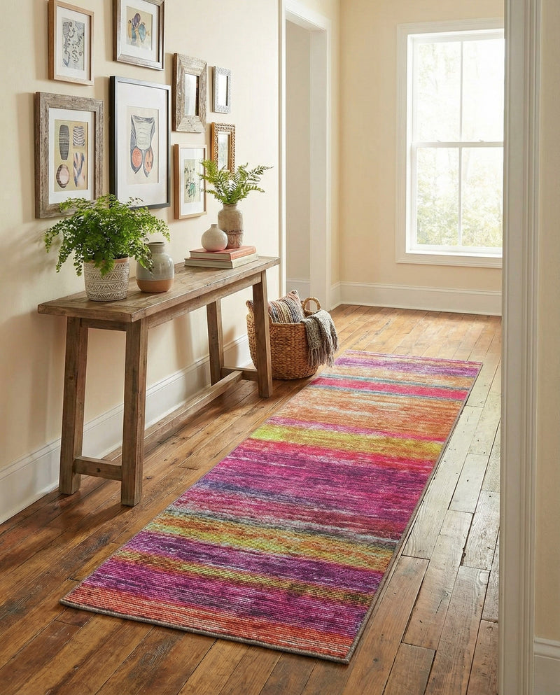 Sahara Essence Collection Area Rug - Oasis (Multi) Runner Multi  lifestyle 62