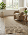 Sahara Sands Collection Area Rug -  Akhetaten Runner Natural and Brown  lifestyle 27