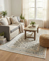 Adriana Terrace Collection Area Rug - Capri (Ivory) Rectangle Ivory  lifestyle 19