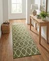 Savannah Pergola Collection Area Rug -  Pavilion (Green) Runner Green  lifestyle 33