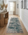 Copenhagen Comfort Collection Area Rug -  Odense Runner Blue  lifestyle 49