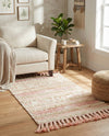 Sonoran Collection Area Rug - Montezuma Rectangle Baby Pink  lifestyle 50