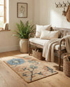 Benares Handwoven Jute Collection Area Rug -  Ramnagar Rectangle Multi  lifestyle 5
