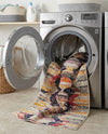 Colorburst Oasis Collection Area Rug -  Mirage Runner Multi  lifestyle 64