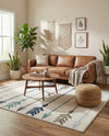 Autumn Meadow Collection Area Rug -  Junipervale Rectangle Ivory  lifestyle 19