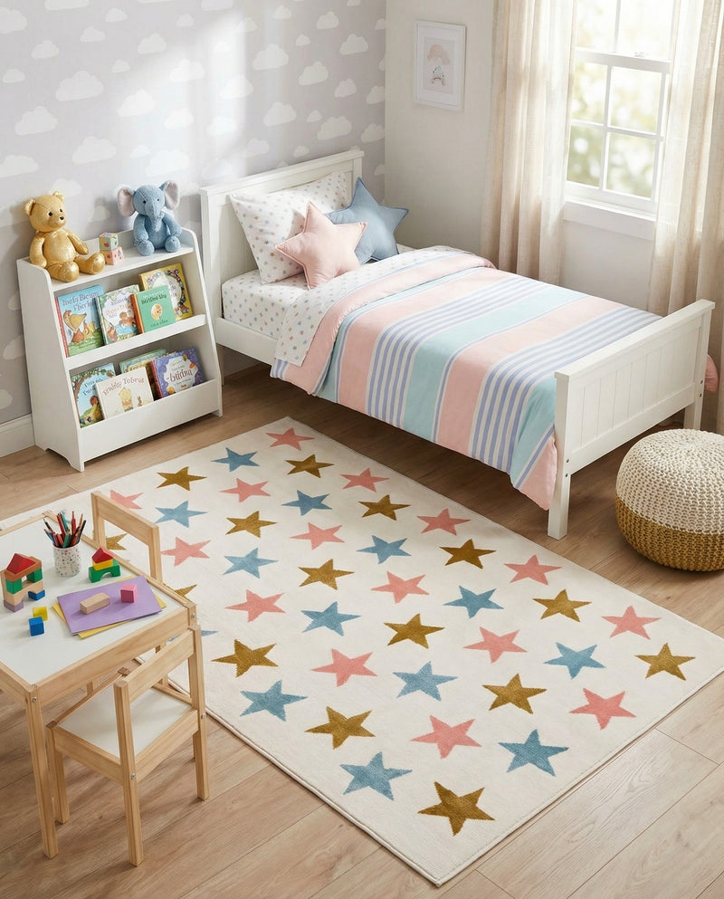 Wonder Tykes Collection Area Rug -  Fantasia Rectangle Multi  lifestyle 11
