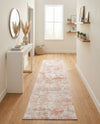 Luminara Sands Collection Area Rug - Elysium (Carnation Pink) Runner Carnation Pink  lifestyle 37