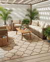 Sahara Sands Collection Area Rug -  Dahshur Rectangle Natural  lifestyle 26