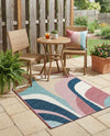 Urban Terrace Collection Area Rug - Venice Rectangle Multi  lifestyle 20