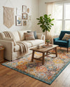 Brighton Terrace Collection Area Rug -  Rottingdean (Multi) Rectangle Multi  lifestyle 27