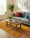 Caribbean Cove Collection Area Rug -  Lucia Rectangle Yellow  lifestyle 40